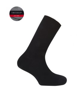 CALCETÍN DE LANA CANALÉ "TENTESOLO" SIN GOMAS PUNTO BLANCO