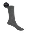 CALCETÍN CÁLIDO ANTIPRESIÓN LANA-CACHEMIRA LISO GRIS