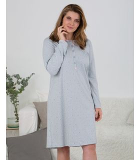 CAMISÓN 100% ALGODÓN ORGÁNICO MANGA LARGA