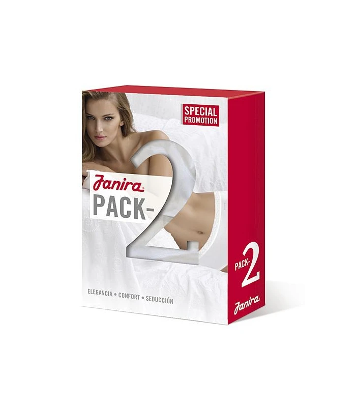 BRAGA SLIP ESENCIAL PACK 2 JANIRA