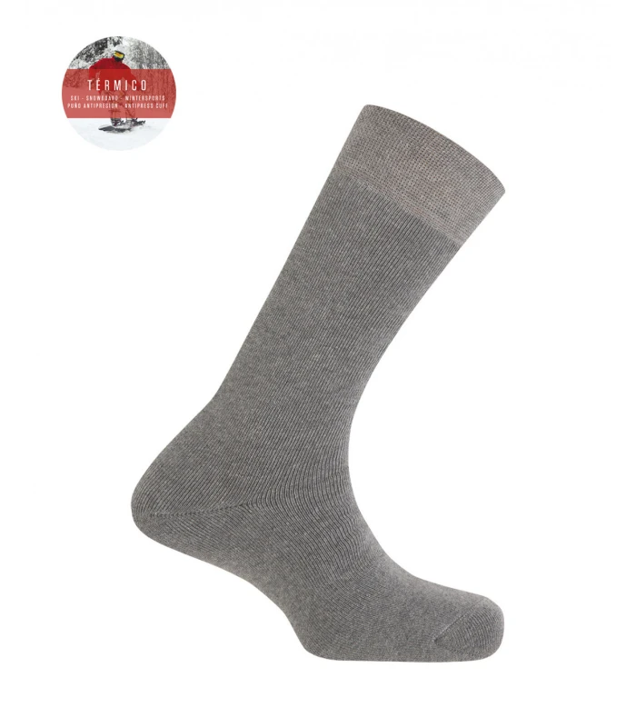 CALCETÍN TÉRMICO DE ALGODÓN ANTIPRESIÓN HOMBRE