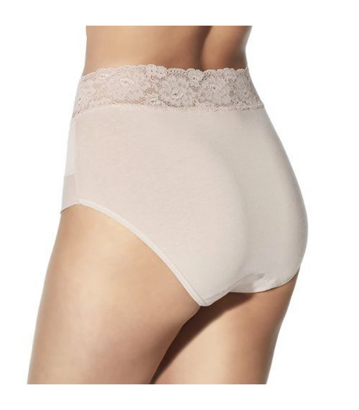BRAGA ALTA DE ALGODÓN SLIP DOLCE CINTURE JANIRA