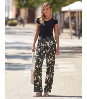 PANTALONES DE MUJER LOO OASIS ESTAMPADO JANIRA