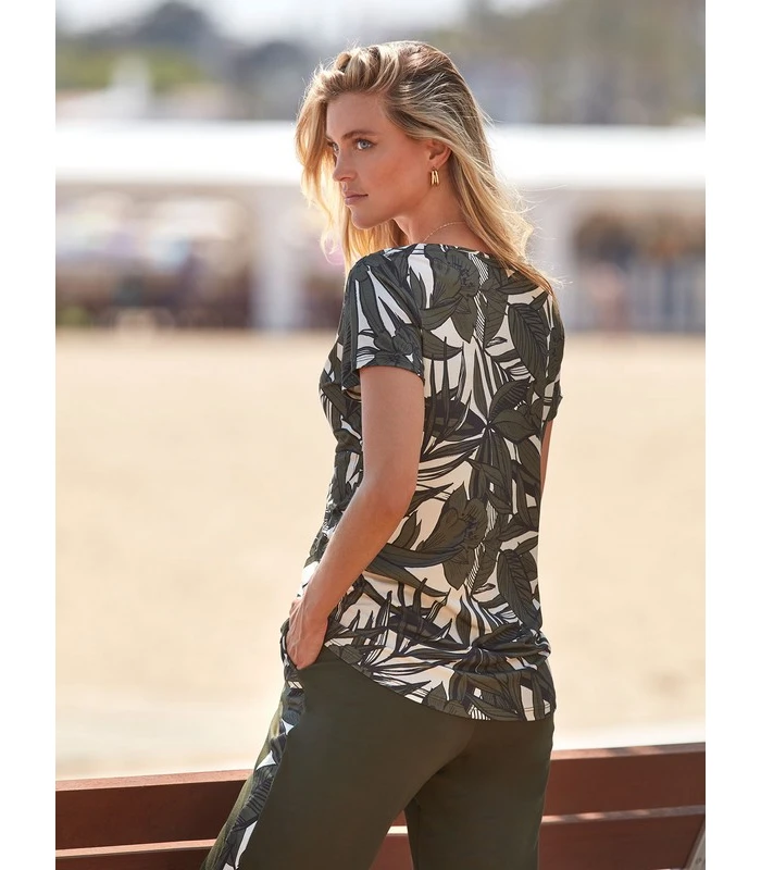 CAMISETA DE MUJER DE MANGA CORTA LOO OASIS JANIRA