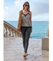 PANTALONES DE MUJER S.K. FRESH PIQUÉ LISO FRESCO JANIRA