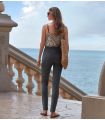 PANTALONES DE MUJER S.K. FRESH PIQUÉ LISO FRESCO JANIRA