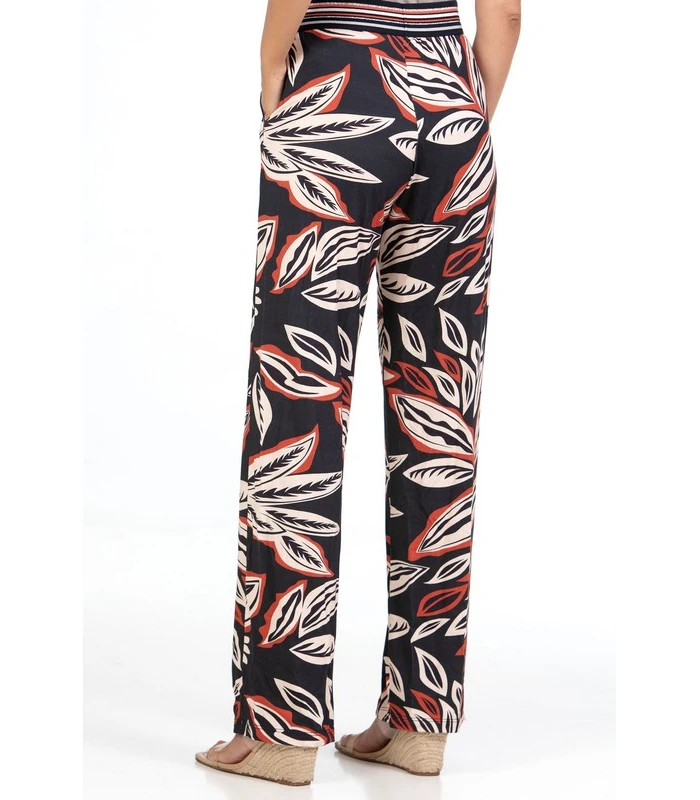 PANTALONES DE MUJER LOO PAPAYE ESTAMPADO FLORAL JANIRA