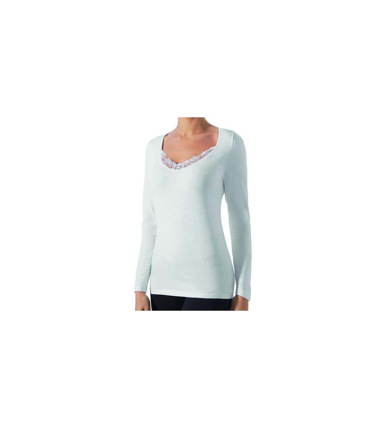 CAMISETA DE MUJER DE MANGA LARGA BETH COTTON JANIRA