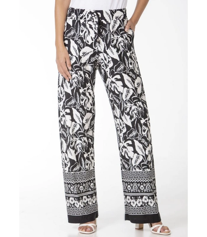 PANTALONES DE MUJER LOO PARADISE ESTAMPADO FLORAL JANIRA