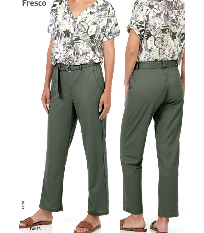 PANTALONES DE MUJER FRESCO LISO  JANIRA