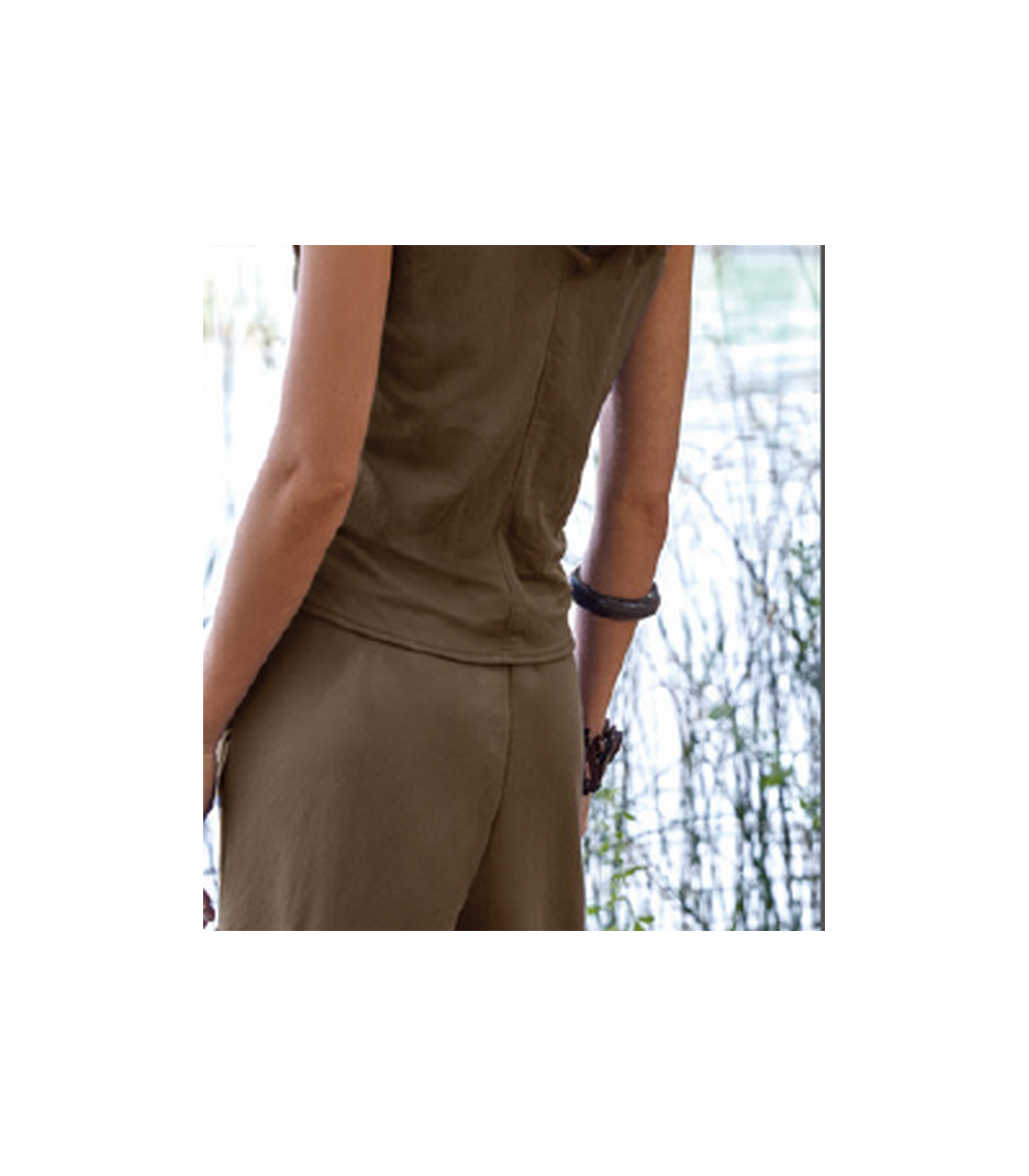 PANTALONES DE MUJER FRESCO LISO  JANIRA