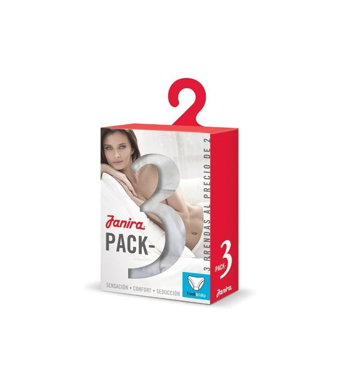 BRAGA MAXI ESENCIAL PACK 3 JANIRA