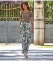 PANTALONES DE MUJER LOO FOREST ESTAMPADO FLORAL JANIRA