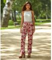 PANTALONES DE MUJER LOO LILYANA ESTAMPADO FLORAL JANIRA