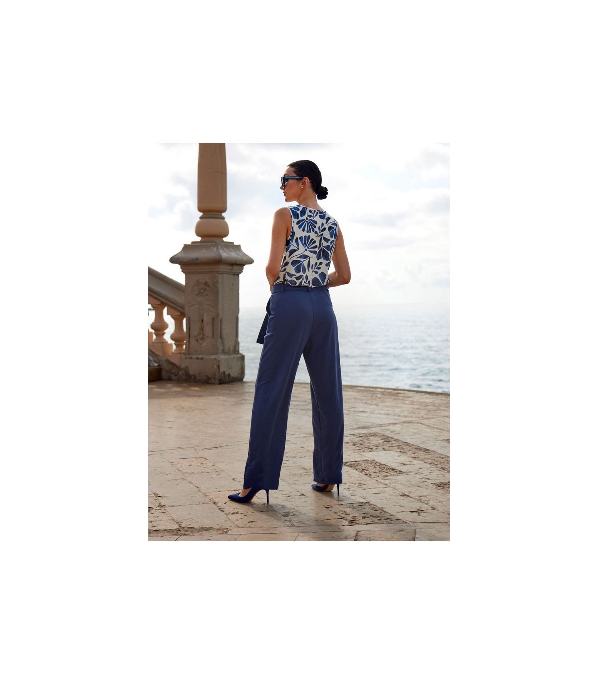 PANTALONES DE MUJER LOO FRESCO LISO Y ANCHO JANIRA