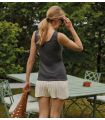 CAMISETA ALGODÓN JULIA COTTON TIRANTE ANCHO JANIRA