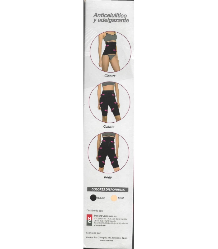 CULOTTE PANTALÓN TURBO CELL ADELGAZANTE  Y ANTICELULITIS JANIRA