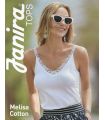 CAMISETA DE MUJER DE TIRANTES FINOS ALGODÓN B MELISA COTTON JANIRA