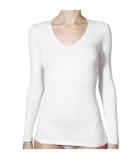 CAMISETA DE MANGA LARGA EN ALGODÓN PERFECT DAY JANIRA