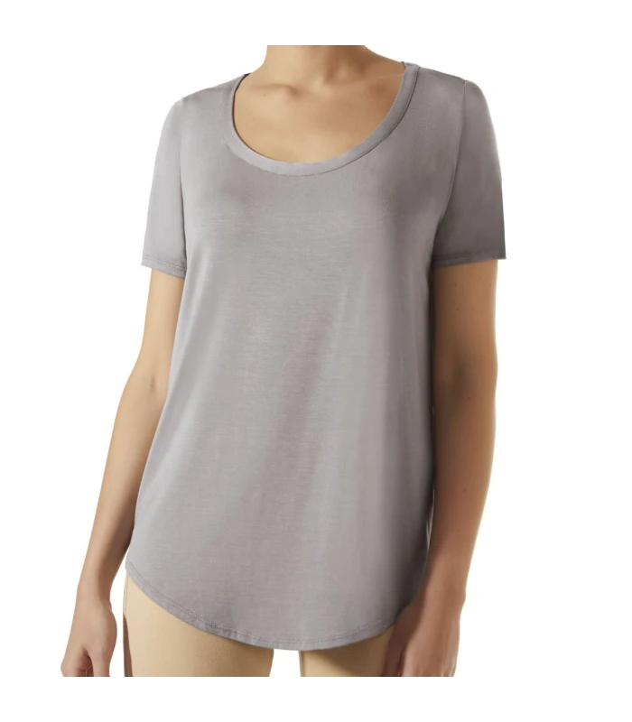 CAMISETA LOO SPA MODAL MANGA CORTA JANIRA