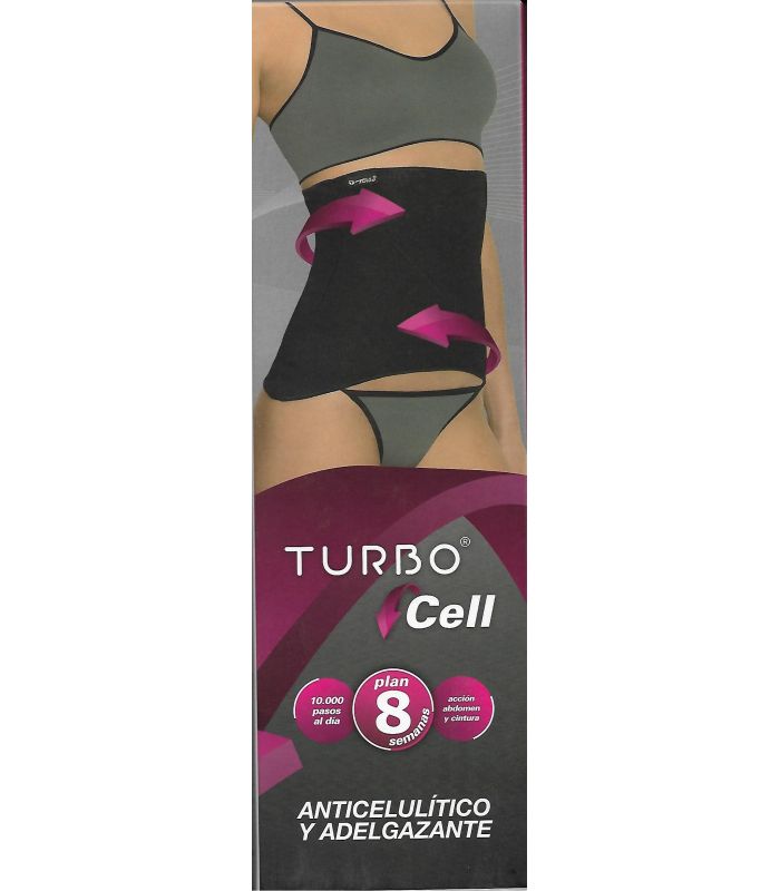 FAJA CINTURA TURBO CELL ADELGAZANTE Y ANTICELULITIS