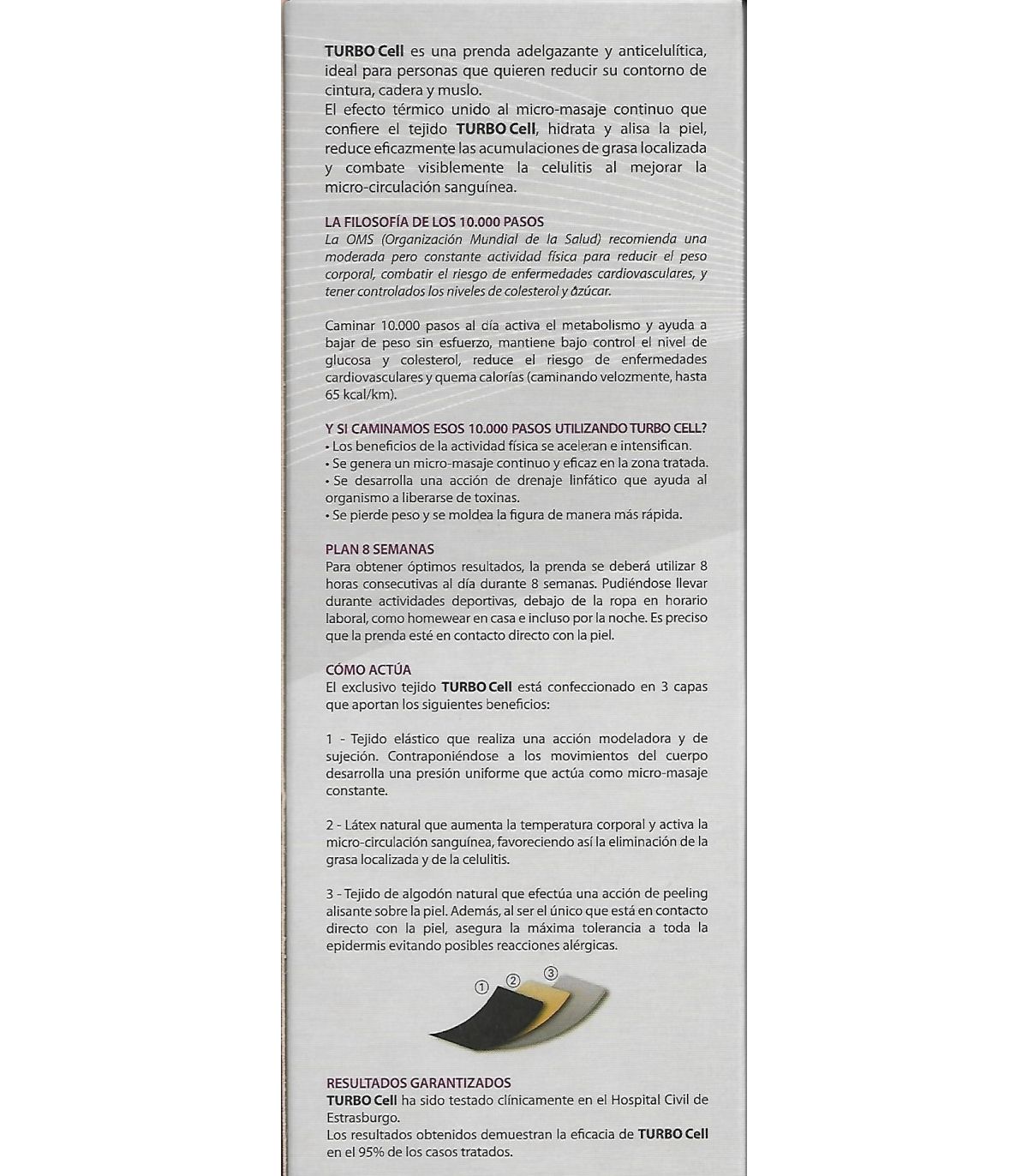 FAJA TURBO CELL ADELGAZANTE Y ANTICELULITIS DE CINTURA JANIRA