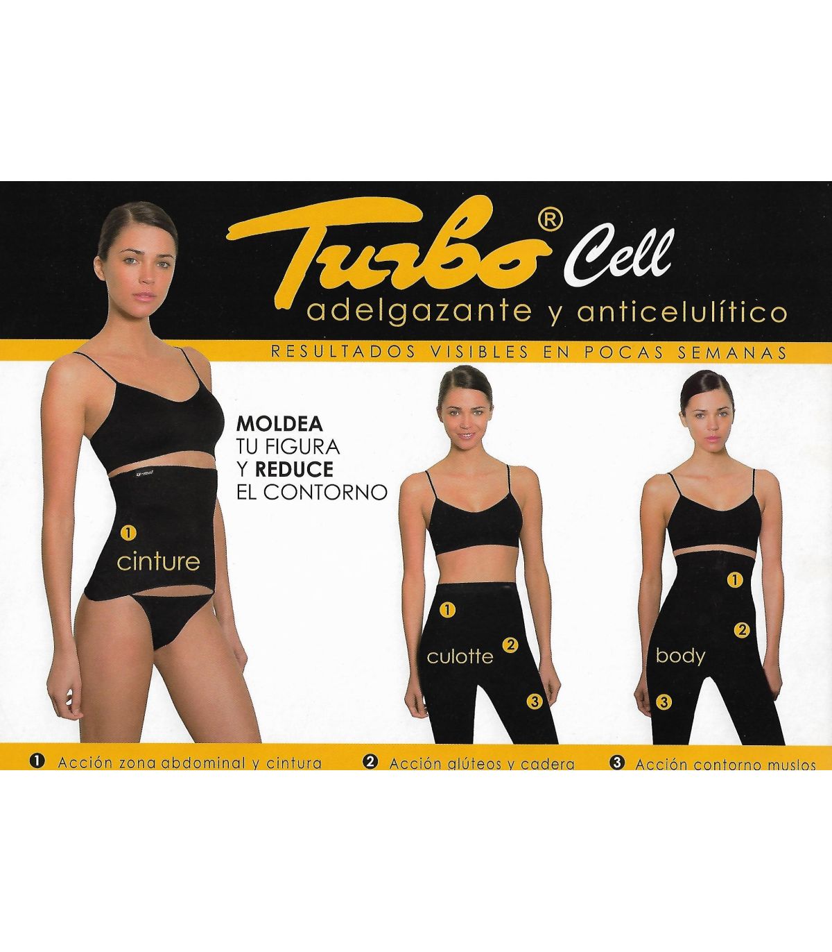 FAJA TURBO CELL ADELGAZANTE Y ANTICELULITIS DE CINTURA JANIRA