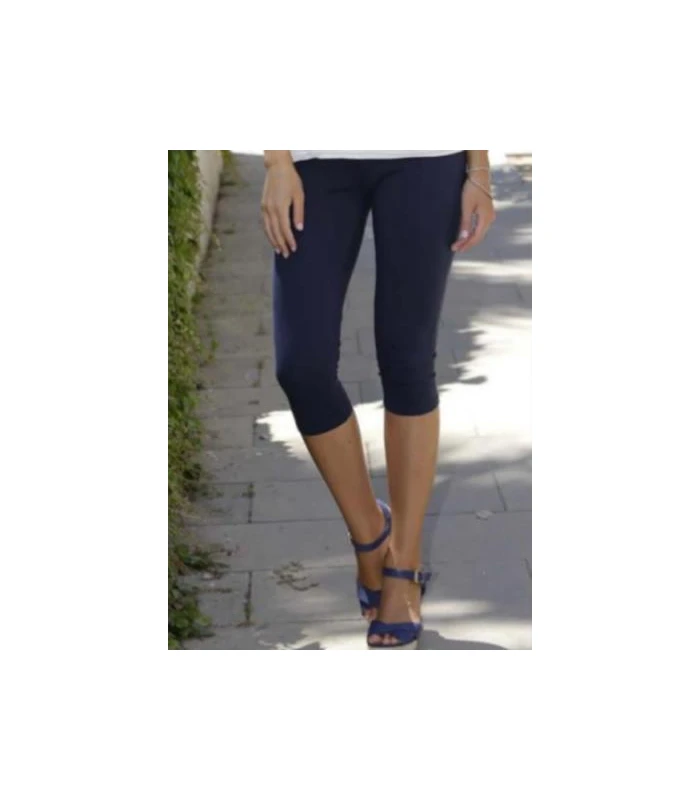 PANTALÓN PIRATA DE MUJER LISO DE VERANO