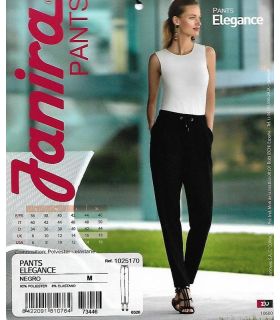PANTALONES DE MUJER ELEGANCE JANIRA NEGRO