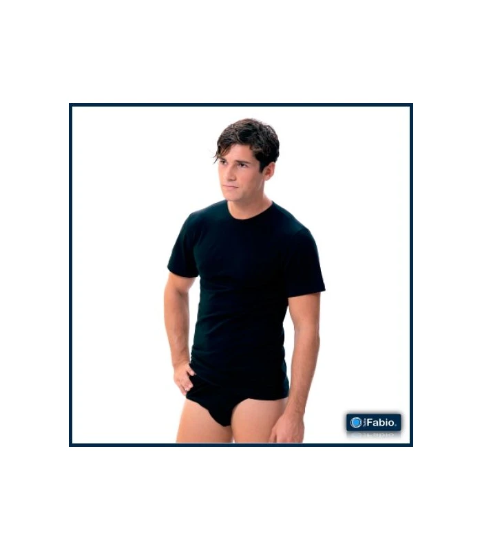 CAMISETA MANGA CORTA ALGODÓN-LICRA