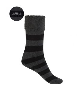 CALCETÍN ANTIDESLIZANTE DE ALGODÓN PUÑO VUELTO