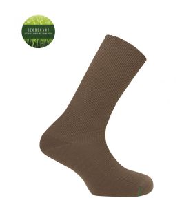 CALCETÍN DEODORANT DE ORLÓN CANALÉ INVIERNO MARRON