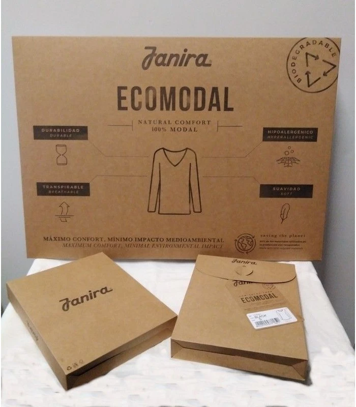 CAMISETA ECOLÓGICA ECO MODAL DE MANGA LARGA JANIRA